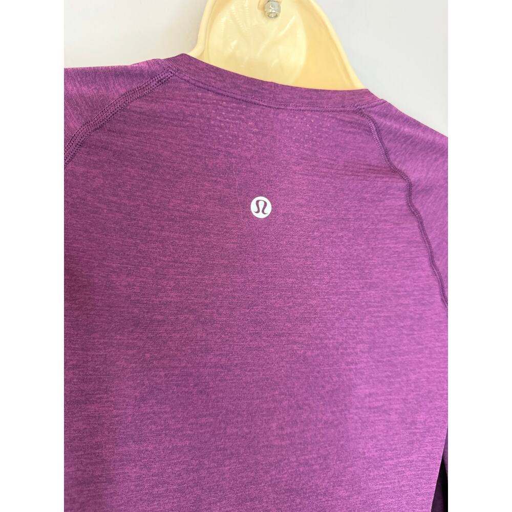 Lululemon Swiftly Tech Long-Sleeve Shirt 2.0 Race Length Dramatic Magenta Sz 2 - Picture 11 of 13